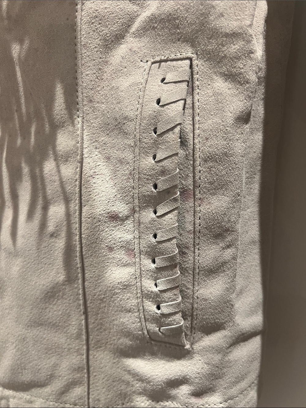 Womens Suède Fringe Jacket Medium - Picture 5 of 11
